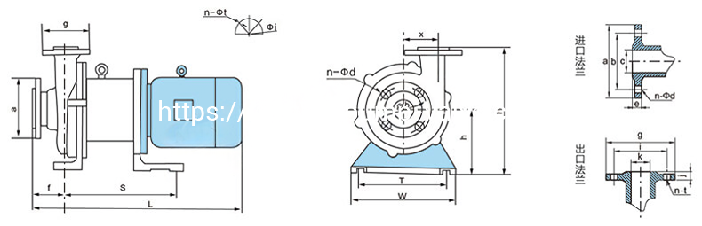 CQB Fluoroplastic Magnetic Pump