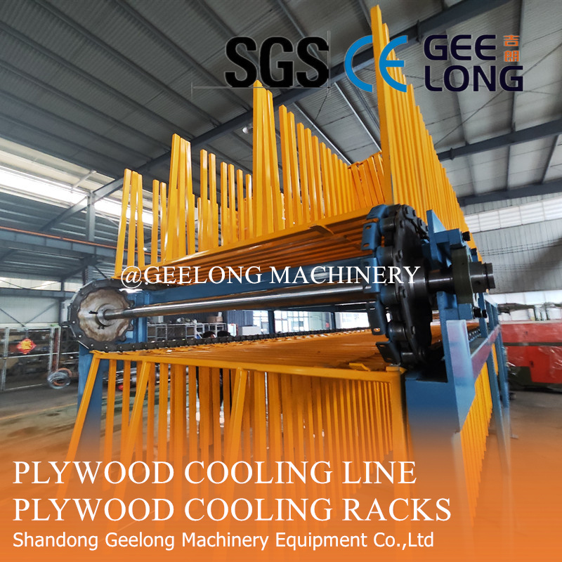 Plywood Panel Racks Plywood Cooling Racks, Customized Automatic Wood Panel Cooling Line