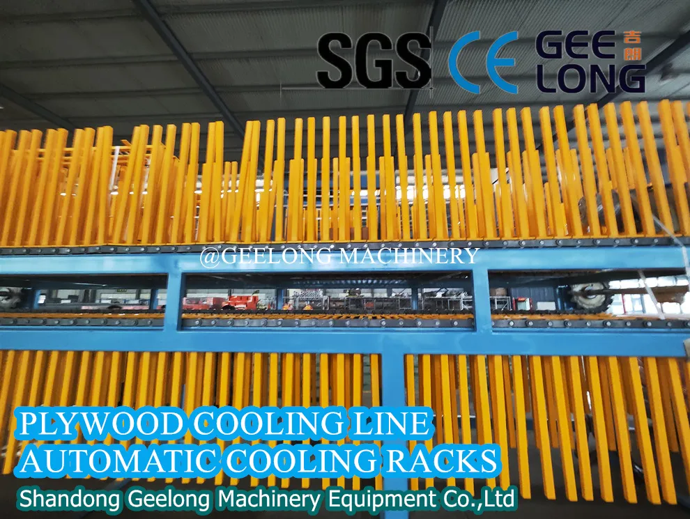 Plywood Panel Racks Plywood Cooling Racks, Customized Automatic Wood Panel Cooling Line