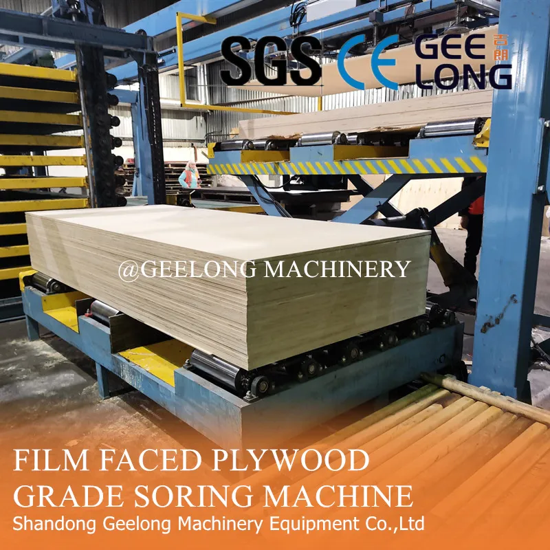Film Stacking Process Line Film Faced Plywood Grading and Stacking Line | Auto Sorting