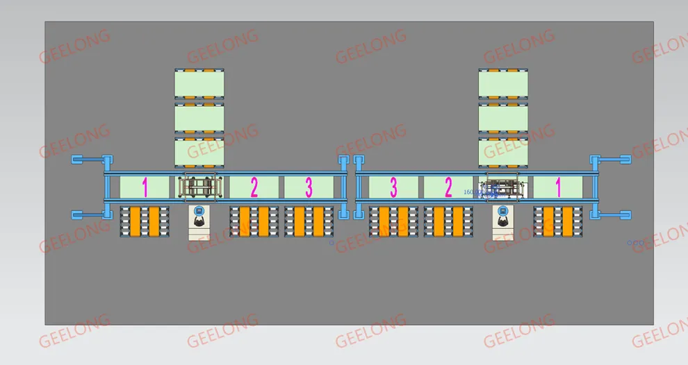 Film Stacking Process Line Film Faced Plywood Grading and Stacking Line | Auto Sorting