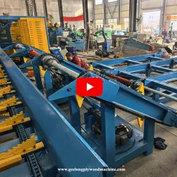 Automated log sawing production line丨Intelligent log cutting equipment