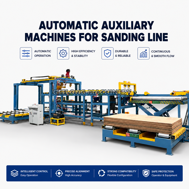 Automatic Auxiliary Equipment for Sanding Line