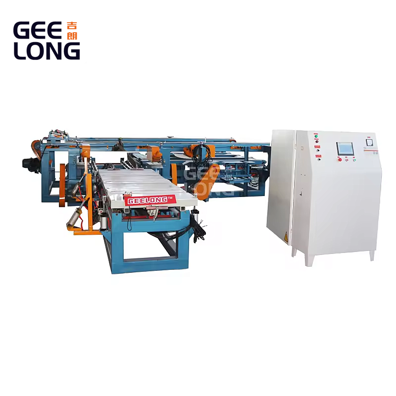 Automatic plywood DD saw