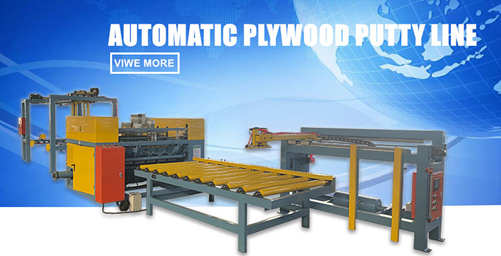 4ft Automatic plywood putty line