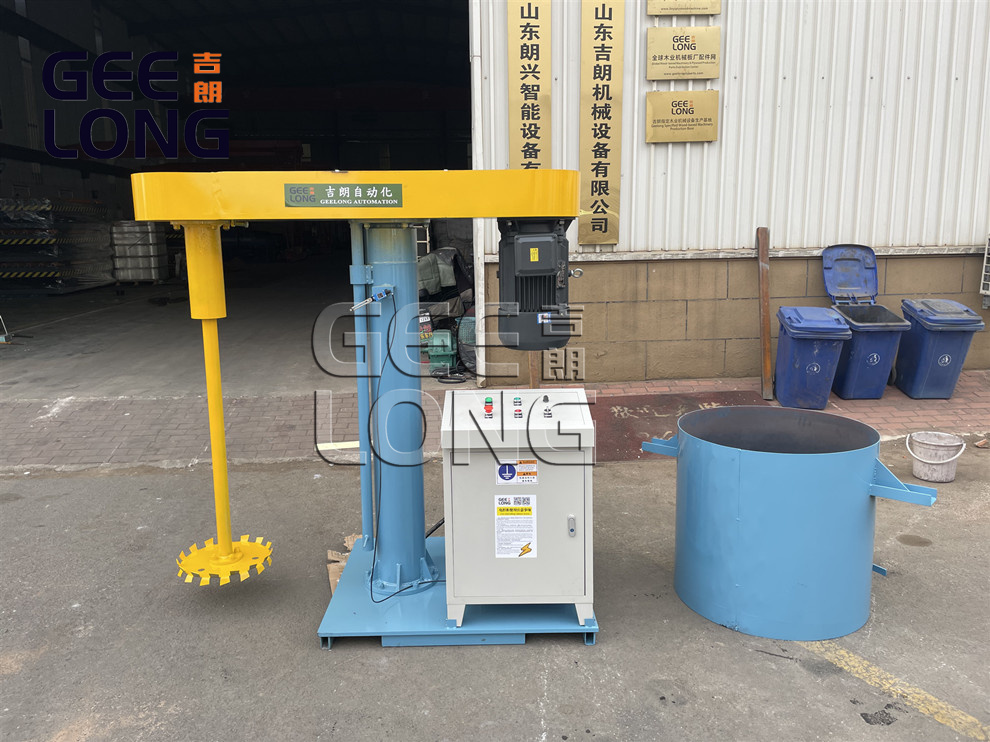 Hydraulic glue mixer machine