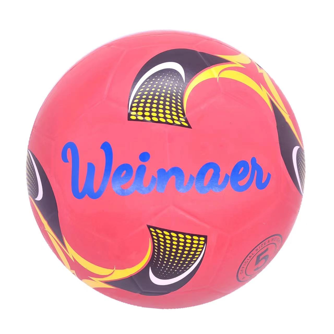 Rubber soccer ball for promotional