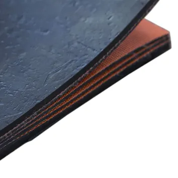 Fabric core rip-stop conveyor belts