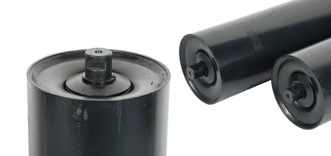 Rubber Coating Conveyor Idler Carrier Roller