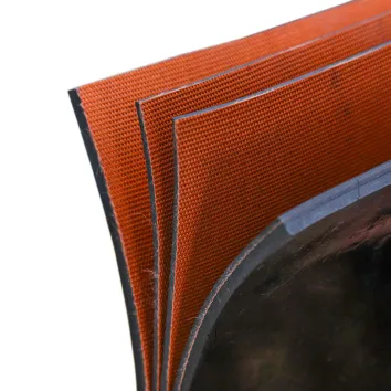 high temperature resistant fabric core rubber conveyor