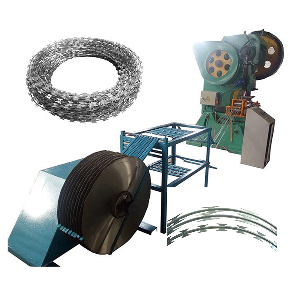 Razor Barbed Wire Making Machine for High-Quality Security Fencing