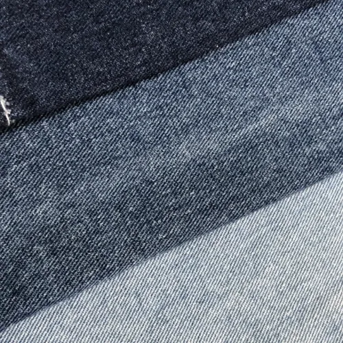 11,2oz chéo denim màu đen co giãn nặng