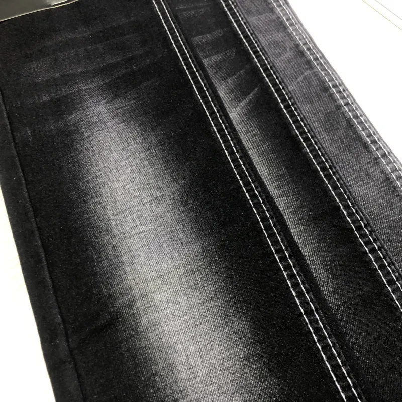 Tecido denim stretch de malha de 12,5 onças