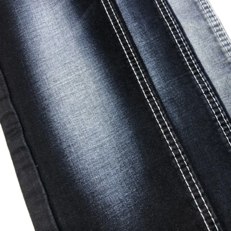 Tecido denim stretch de malha de 12,5 onças