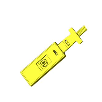 SQ20013 plastic security seal with my TTDM