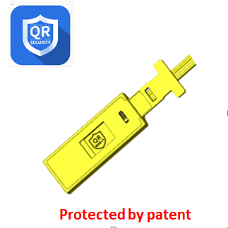 SQ20013 plastic security seal with my TTDM