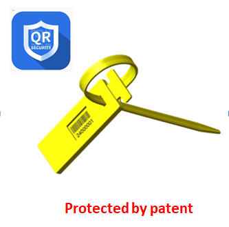 SQ20013 plastic security seal with my TTDM