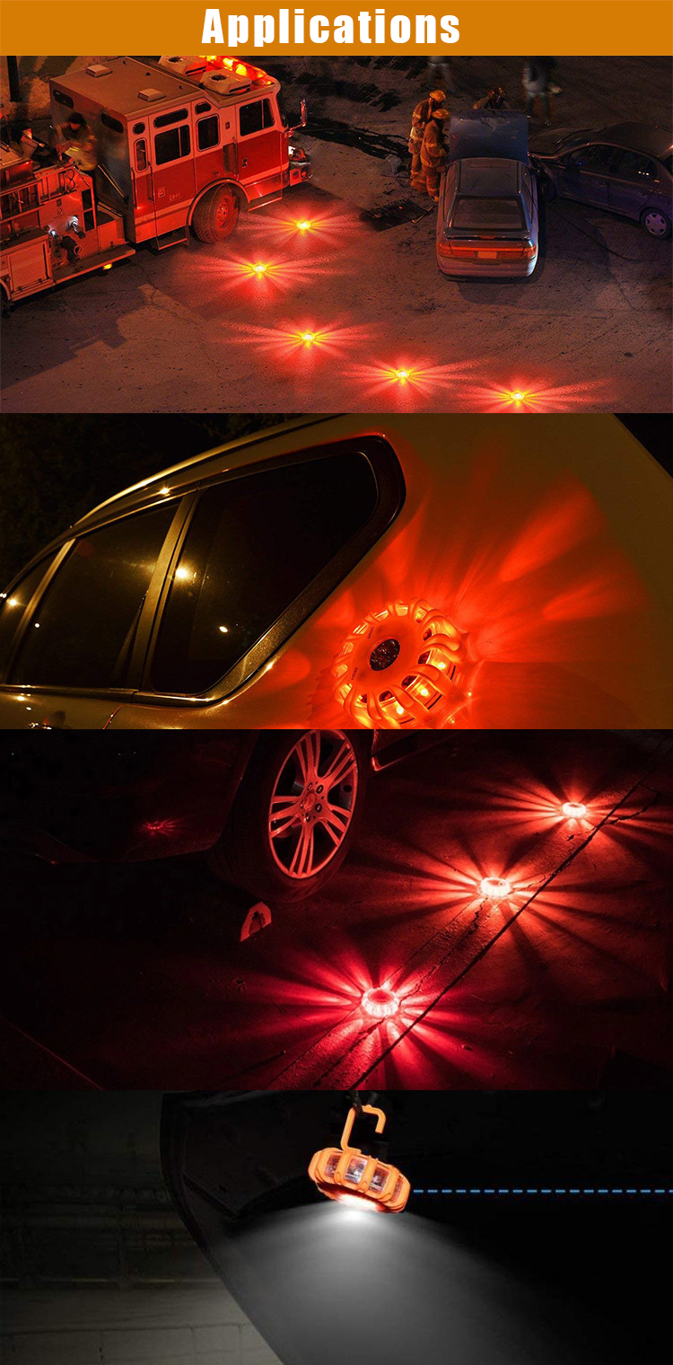 Bettery Magnetic Road Flare for Car Emergency