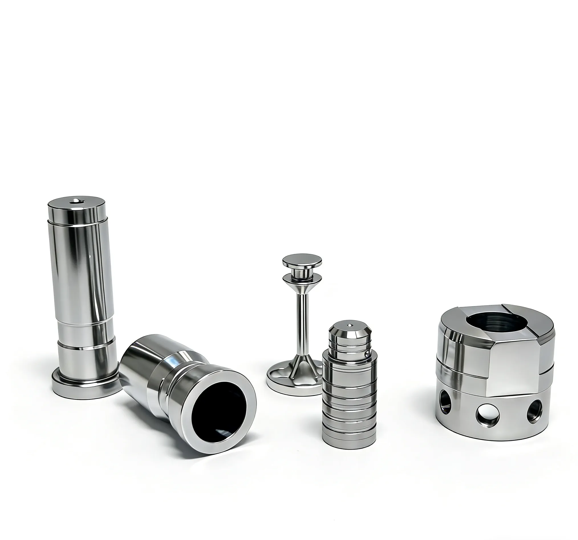 High-Pressure CNC Aluminium Thread Extension Adapter