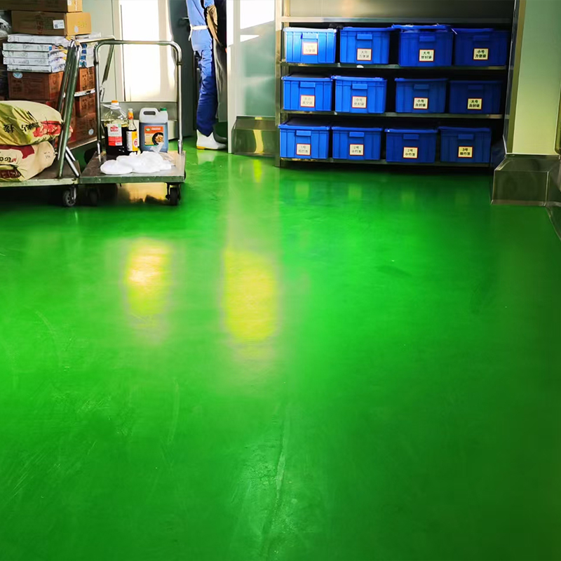 에폭시 정전기 방지 마루