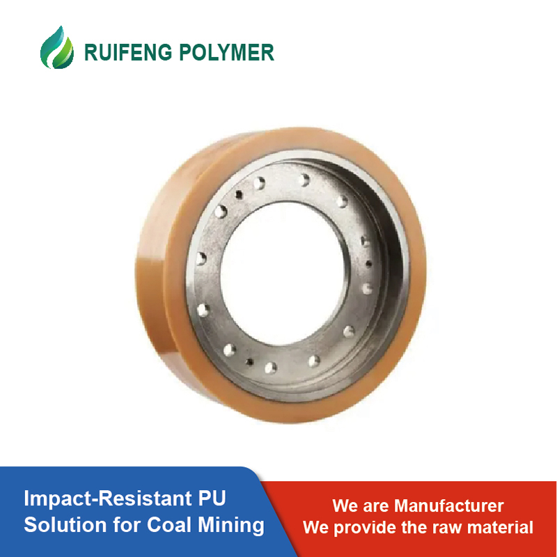 PU Elastomer Raw Material for Coal Mine Monorail Wheel