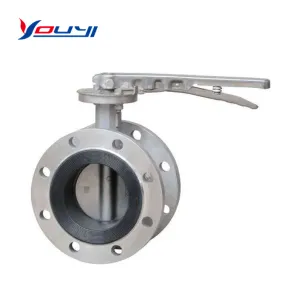 Handle Flange Type Butterfly Valve
