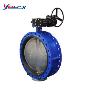 Flange Double Eccentric Soft Sealing Butterfly Valve