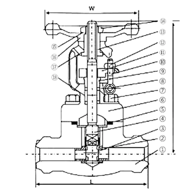 The Forged Steel Butt-Welding Gate Valve