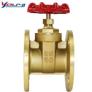 Gate valves are typically constructed from a variety of materials such as cast iron, brass, bronze, and steel, depending on the application and the media being controlled.