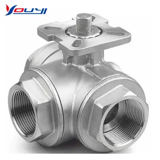 The threaded and welded ball valve is a carbon steel body full-port valve with stainless steel trim for gas, oil and oil applications.