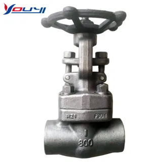 Gate valves are used to shut off the flow of liquids rather than for flow regulation. When fully open, the typical gate valve has no obstruction in the flow path, resulting in very low flow resistance.[1] The size of the open flow path generally varies in