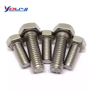 DIN933 A2 SS 304 316 Stainless Steel Hex Bolt