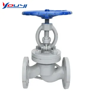 Globe valves can be arranged so that the disk closes against or in the same direction of fluid flow.