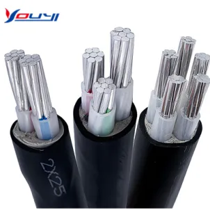 Aluminum Alloy Cables YJLV Underground 5 Core Xlpe Swa Pvc Insulated Cable