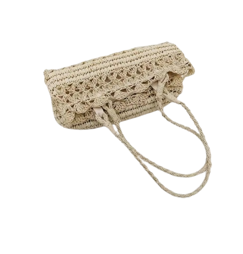 Paper rope shoulderbag