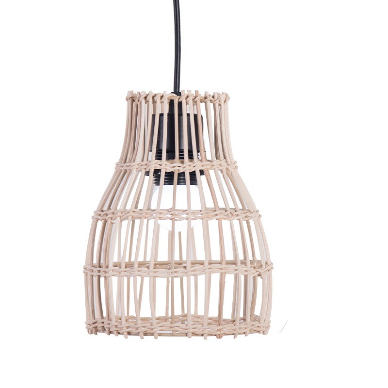 Rattan lamp cover