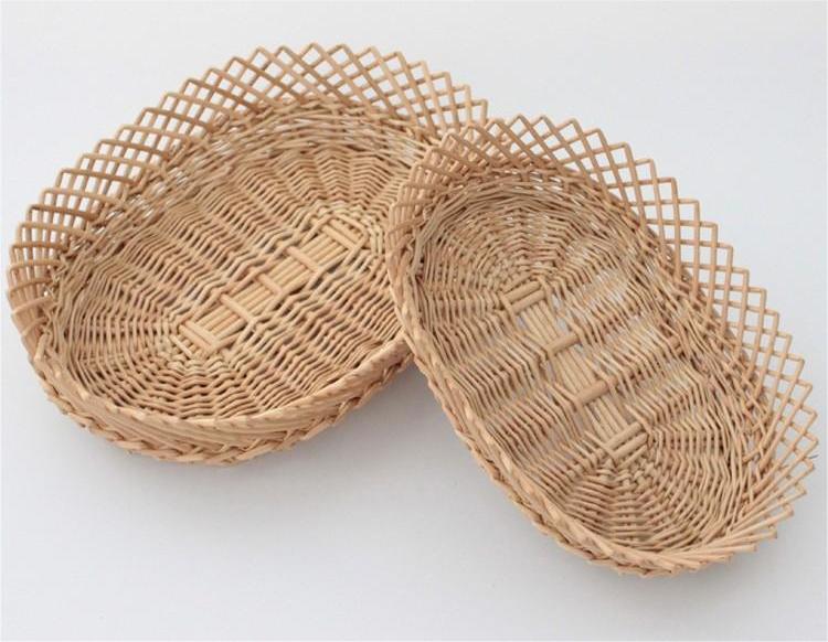 Wicker fruit basket