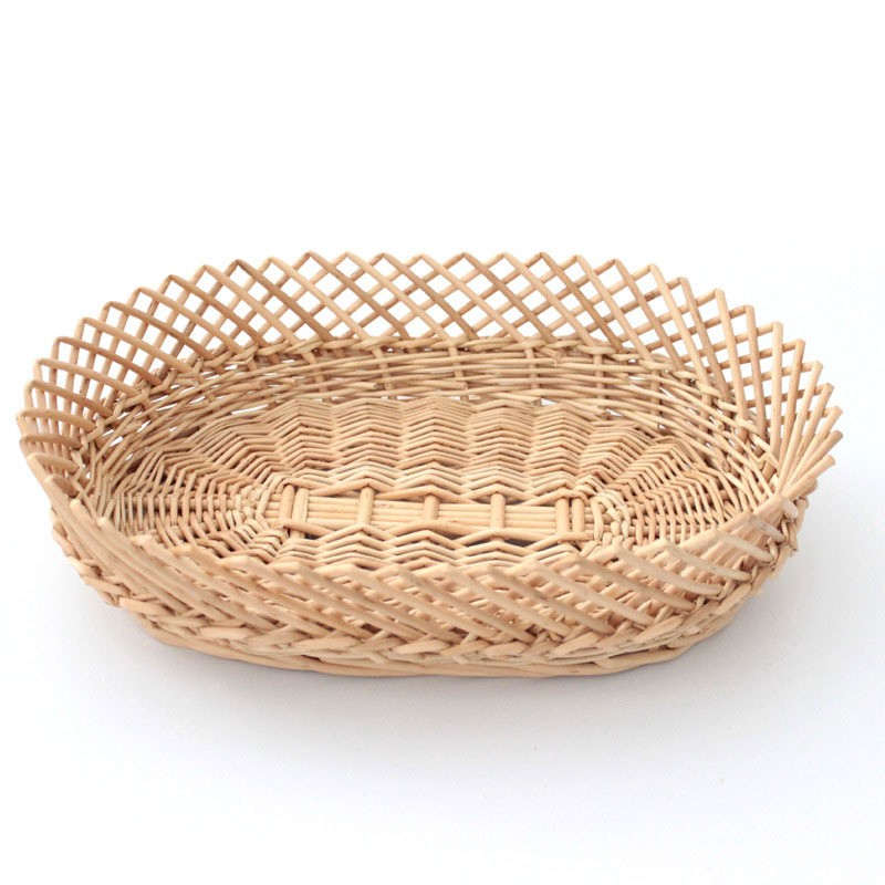 Wicker fruit basket