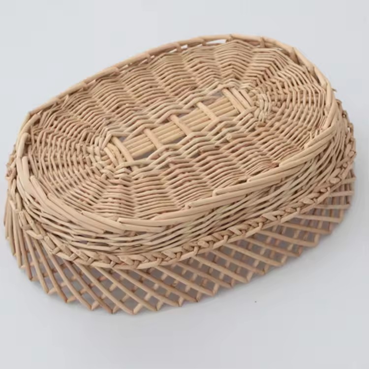 Wicker fruit basket