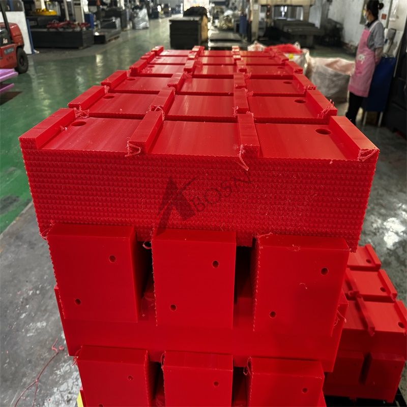 Factory price Uhmwpe Crane Outrigger Shims Outrigger Pad Stacked block for crane