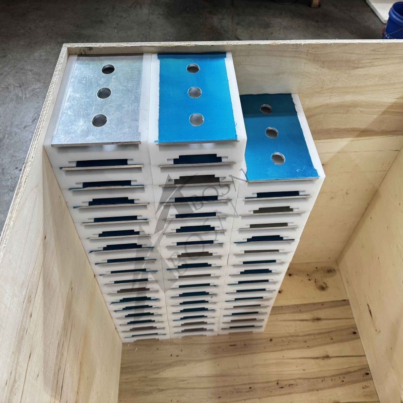 CNC UHMWPE Chain Sliding Track