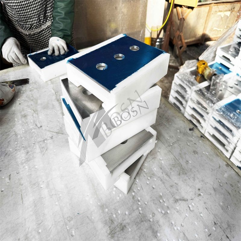 CNC UHMWPE Chain Sliding Track