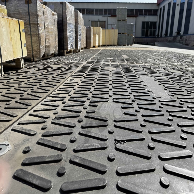 ABOSNS heavy duty ground protection road mat