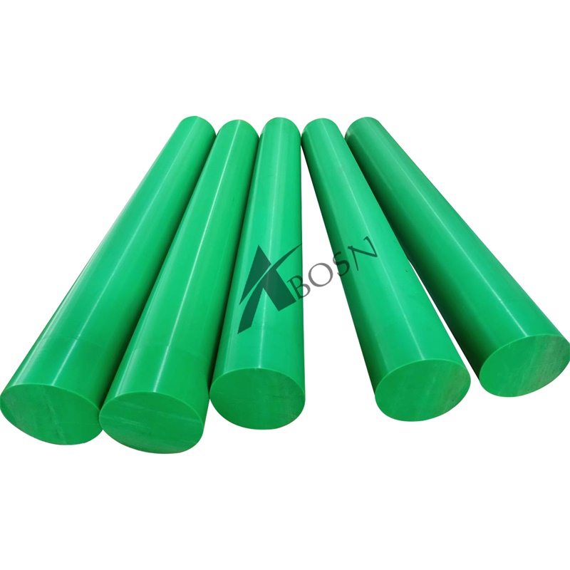 Self-Lubricating Corrosion-Resistant Easy to Process Hard Circular Extruded UHMWPE Engineering Plastic Rod