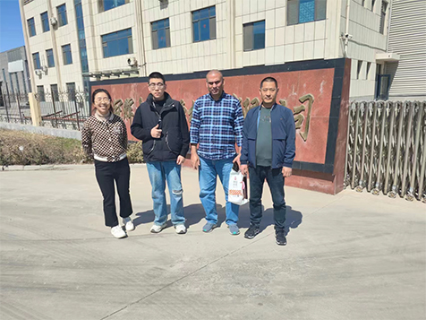 Pakistani customers visited the factory and ordered two containers on the spot