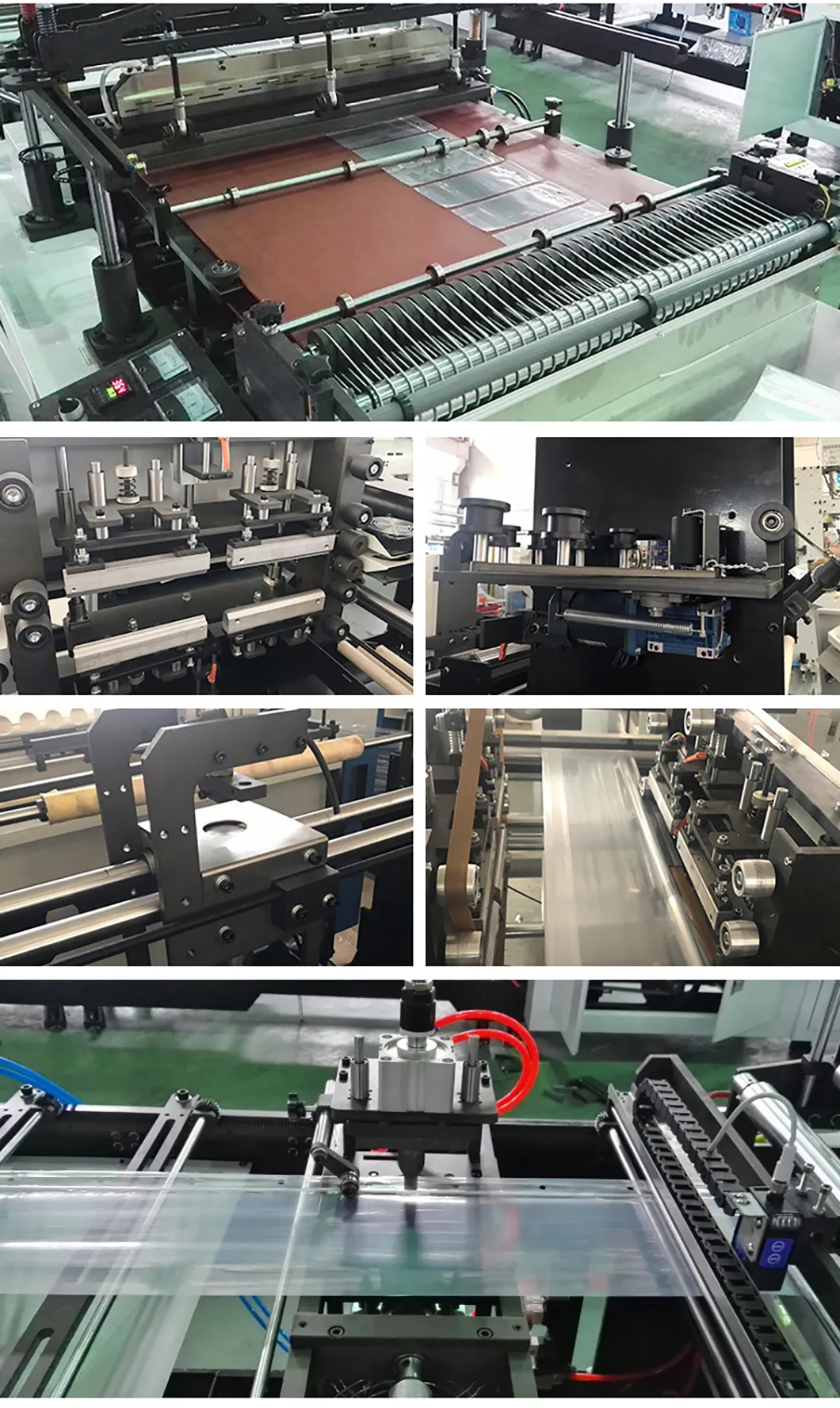 HP-ZC giyim paketleme torbası kaydırıcı fermuarlı torba yapma makinesi