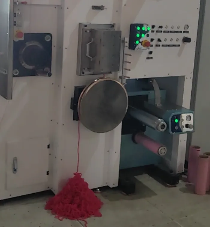 lab bcf small output bcf yarn machine