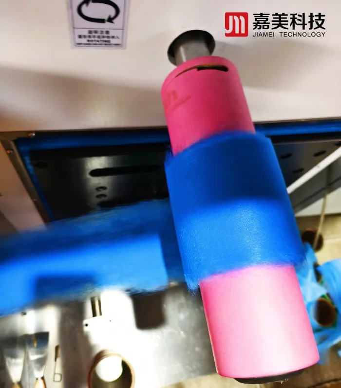Small scale testing color non woven machine for university teaching and ...
