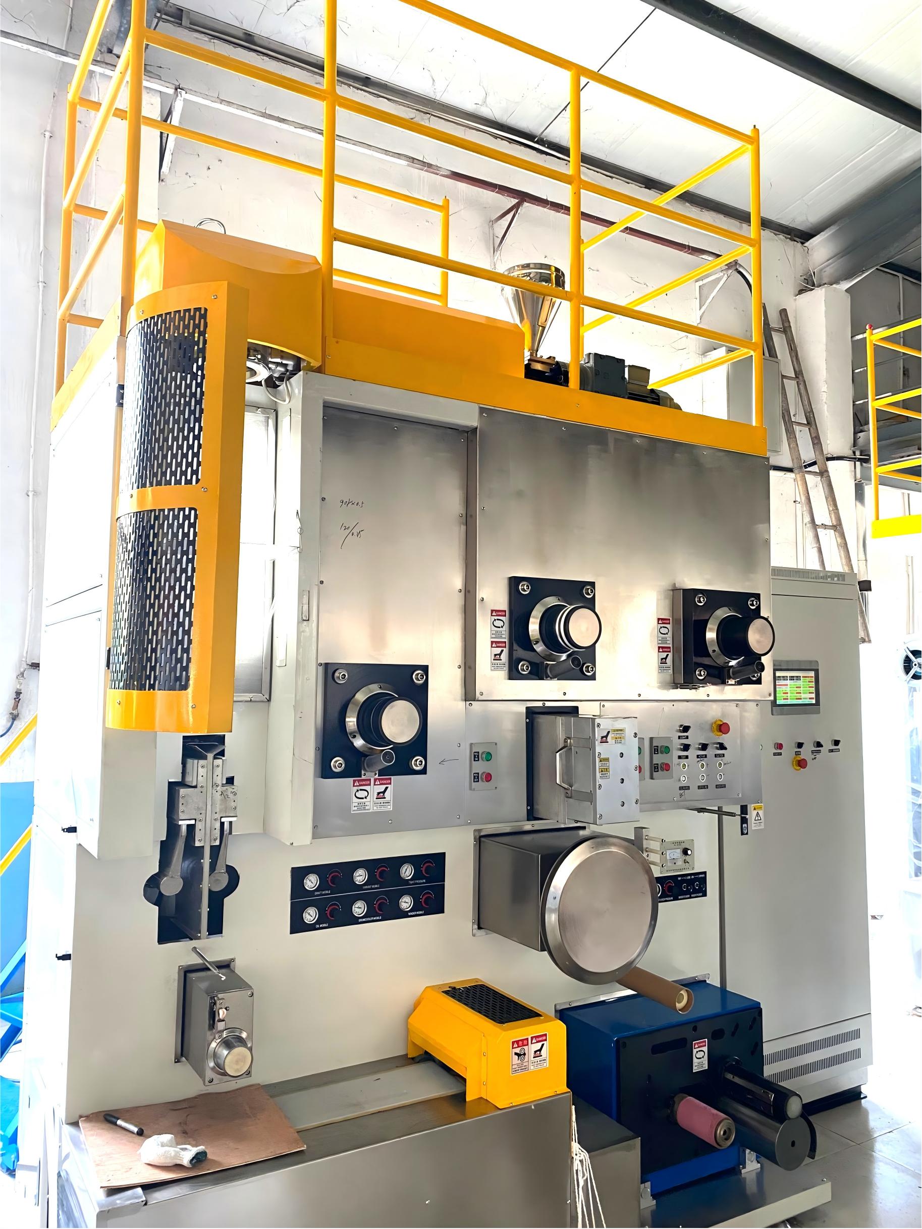 BCF FDY Spunbond testing color make masterbatch sample pilot spinning ...