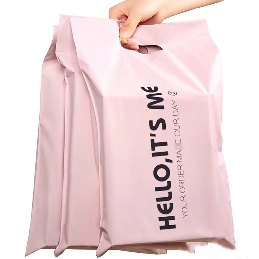 Custom Poly Mailer Bag With Handle